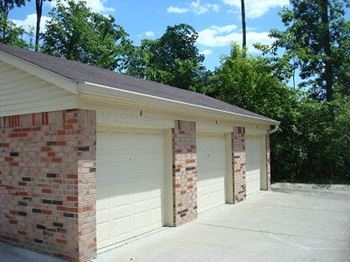 Fully enclosed garages available